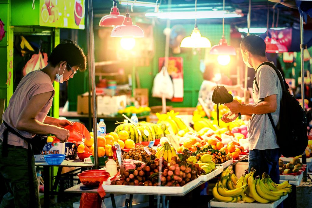 Ночной рынок Кхао Лак